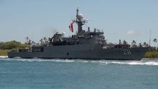 Peruvian Navy BAP Ferr&egrave; (PM 211) Enters Pea...