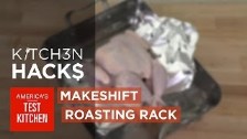 Kitchen Hacks: How to Make a Makeshift Roasting Ra...