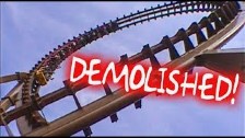 10 Closed &amp; Demolished Wood Roller Coasters! O...