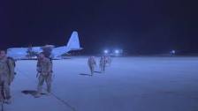 Airmen Return from Houston after Hurricane Harvey