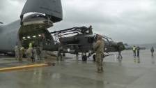 Apache Offloading from C-5 Galaxy