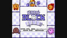 Kirby&#39;s Block Ball (Super Game Boy) Random Gam...