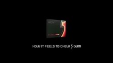 how it feels to chew 5 gum