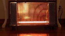 Vintage Sears Tri Heat Automatic Heater Yule Log