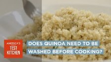 Why All Quinoa Should Be Washed Before Cooking