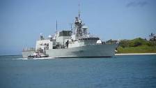 HMCS Ottawa (FF 341) Arrives in Hawaii for RIMPAC ...