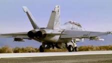 F/A-18 Super Hornet Jets Takeoff from NAS Fallon, ...