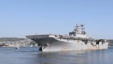 USS Bonhomme Richard Departs Fleet Activities Sase...