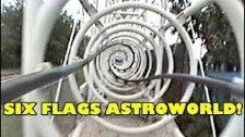 Retro Ultra Twister Six Flags Astroworld Roller Co...