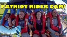 Patriot Roller Coaster RiderCam Onride POV Worlds ...