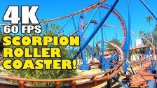 Scorpion Roller Coaster AWESOME Multi-Angle View B...