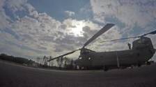 CH-47 Chinook Timelapse in Latvia