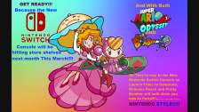 Princess Peach and Pretty Bomber Nintendo Switch C...