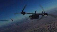 MV-22B Ospreys Aerial Refueling