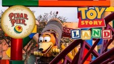 Behind The Scenes! Toy Story Land &amp; Pixar Pier...