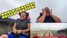 Riding The World&#39;s Fastest Roller Coaster! For...