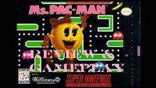 Ms. Pac-Man (Super Nintendo) Review And Gameplay