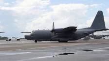 MC-130H Takes Off for Retirement