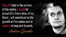 INDIRA GANDHI - The Fearless Iron Lady Of India