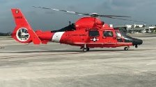 U.S. Coast Guard Miami Helicopters Stage for Hurri...