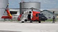 Hurricane Florence Prep by Coast Guard Aircrews