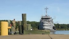 Fort Eustis Relocates Vessels in Advance of Hurric...