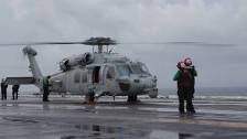 U.S. Navy Helicopters Prep for Hurricane Florence ...