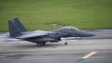 F-15E Strike Eagles Return to Seymour Johnson AFB,...