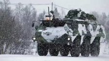 Finnish XA-203s Prepare for Snow