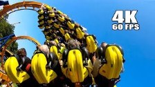 Dominator Roller Coaster Back Seat POV 4K Kings Do...