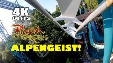 Riding Alpengeist Roller Coaster at Busch Gardens ...