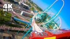 Riding Xcelerator Roller Coaster! Knott&#39;s Berr...