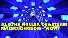 Magic Kingdom Roller Coasters! Walt Disney World!