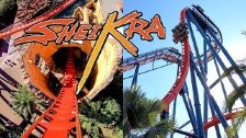 Riding the AWESOME SheiKra Roller Coaster at Busch...