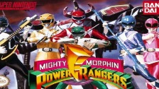 Mighty MorphinPower Rangers (Super Nintendo) Origi...