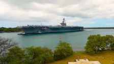Time-Lapse of Ships Entering Pearl Harbor for RIMP...