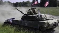 Precision Driving with U.S. M1A2 Abrams