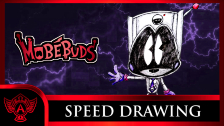 Speed Drawing/ MobéBuds - Vidminime (Concept 1) ...