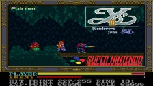 YS III: Wanderers from YS (Super Nintendo Version)...